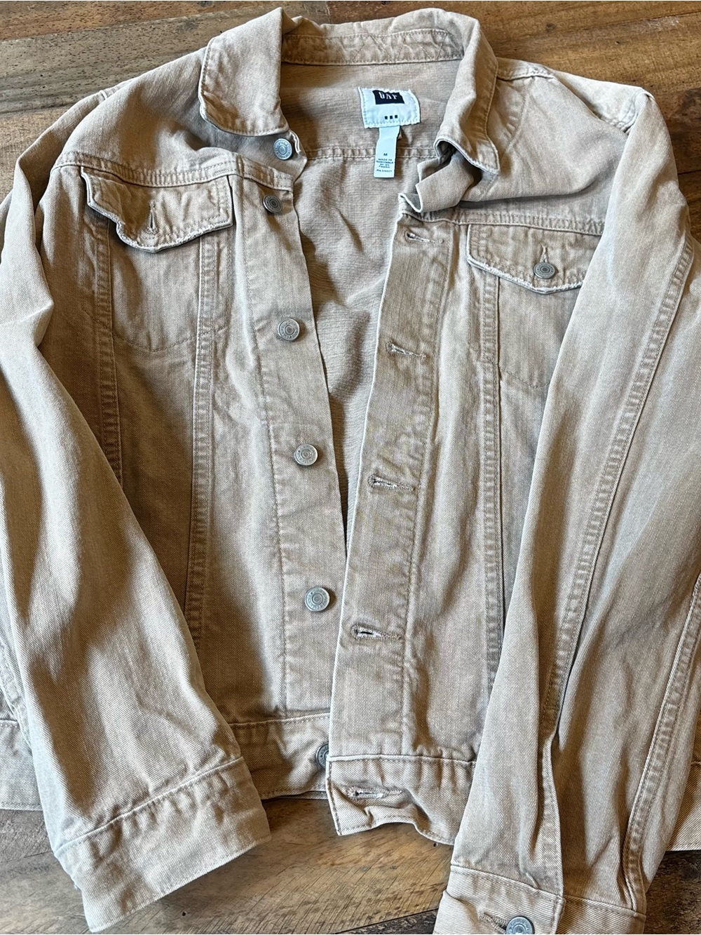 Women's Tan Denim Jacket